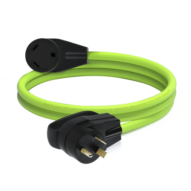 GearIT 30Amp HeavyDuty Generator & RV Extension Cord, 100ft, 125Volt