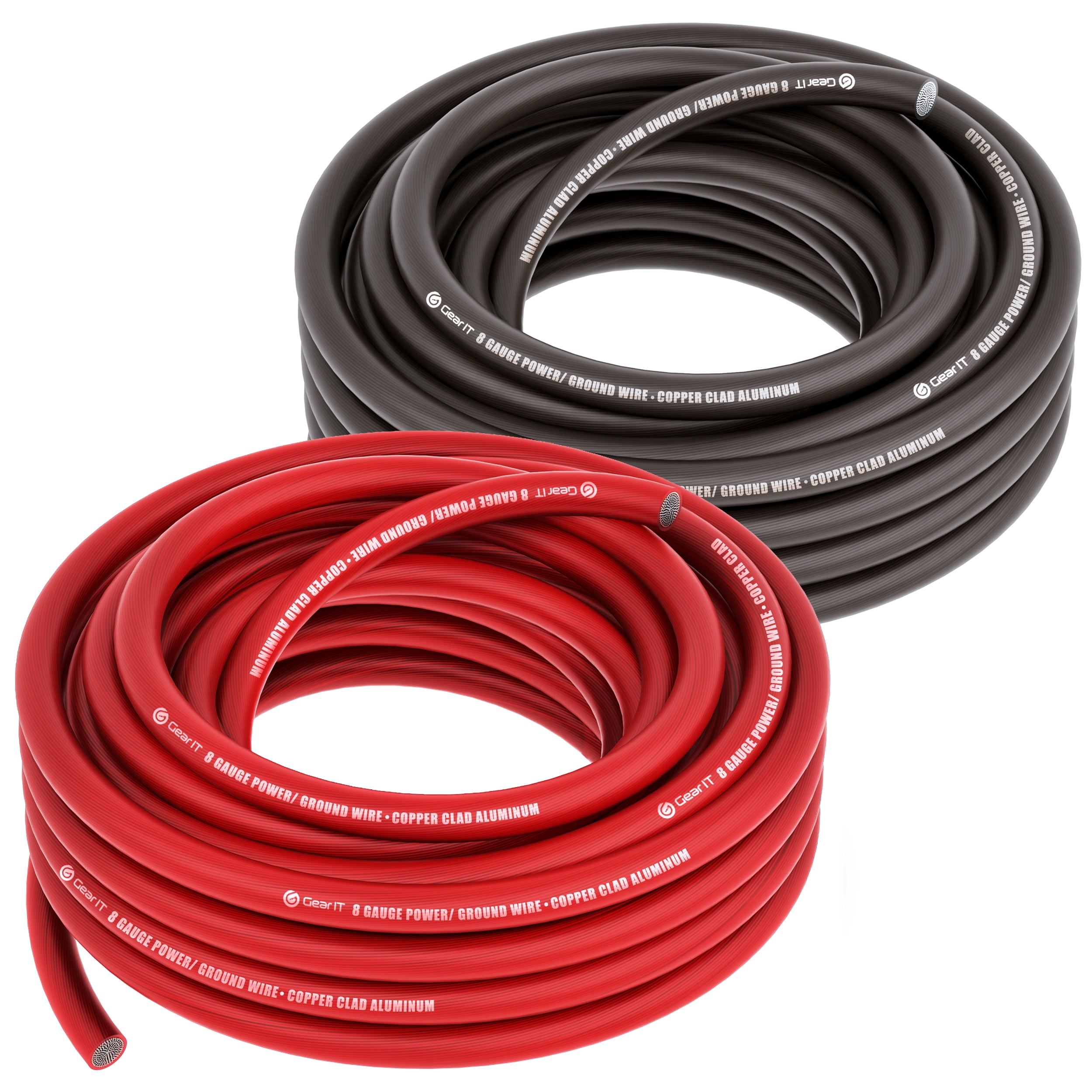 Rig Rite 550 Red and Black 8-Gauge Wire - 20