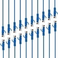 thumbnail image 1 of GearIT Cat 6 Ethernet Cable Flat RJ45 Internet Network Patch Cord, Blue 100 ft, 1 of 8