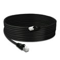 thumbnail image 1 of GearIT Cat6 Outdoor Ethernet Cable (25ft) 23AWG Pure Copper, FTP, LLDPE, Waterproof, Direct Burial, In-Ground, UV Resistant, POE, Network, Lan, Internet, Cat 6, Cat6 Cable - 25 Feet, 1 of 7