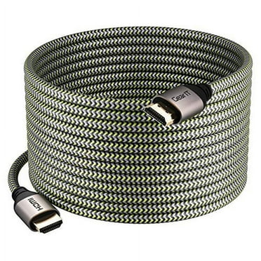 GearIT HDMI Cable (1-Pack / 16.4ft / 5m) High-Speed HDMI 2.0b, 4K 60hz, 3D, ARC, HDCP 2.2, HDR, 18Gbps - Nylon Braided Cord