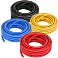 thumbnail image 1 of GearIT Primary Automotive Wire 14 Gauge (50ft Each- Black/Red/Blue/Yellow) Copper Clad Aluminum CCA - Power/Ground Battery Cable, Car Audio, Wire, Trailer Harness, Electrical Wire - 200 Feet Total, 1 of 6
