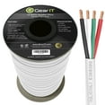 thumbnail image 1 of GearIT Pro Series 4-Conductor Speaker Wire OFC (99.9% Oxygen Free Copper) Speaker Wire CL2 Rated for In-Wall Speaker Cable, 1 of 6