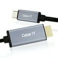 thumbnail image 1 of GearIT USB-C to HDMI Cable for MacBook Pro, MacBook Air, iPad Pro 2018, Thunderbolt 3 Compatible, 1 of 7