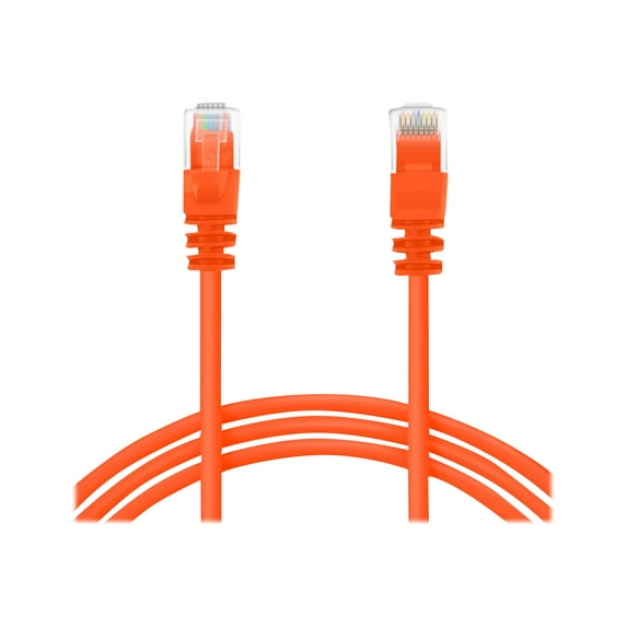 GearIT - Patch cable - RJ-45 (M) to RJ-45 (M) - 1.5 ft - UTP - CAT 5e - molded, snagless, stranded - orange