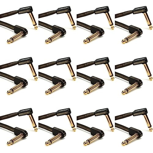 GearNuts EBS High Performance Flat Patch Cable Bundle