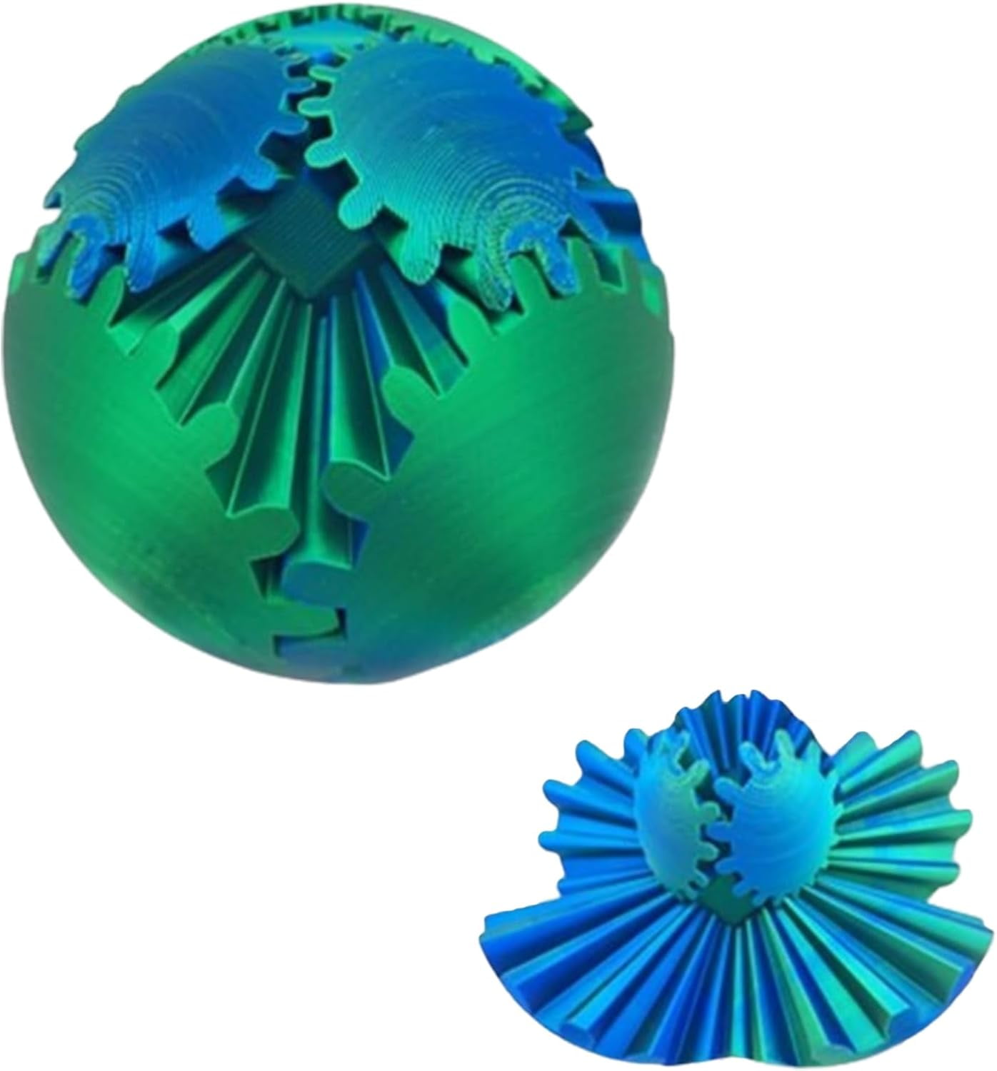 GearSphere The Steampunk Whirling Gear Ball Wonder Fidget ,2024 New 3D Printed Gear Ball