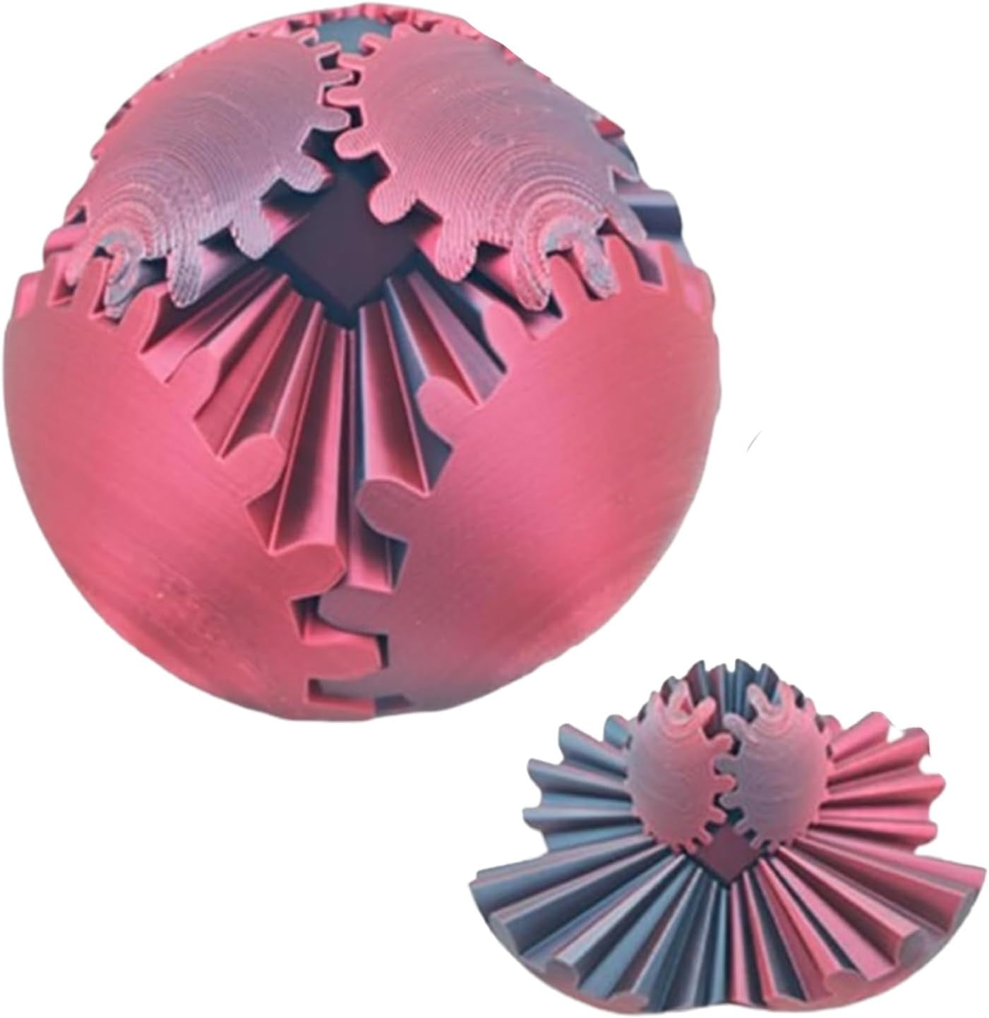 GearSphere The Steampunk Whirling Gear Ball Wonder Fidget ,2024 New 3D Printed Gear Ball