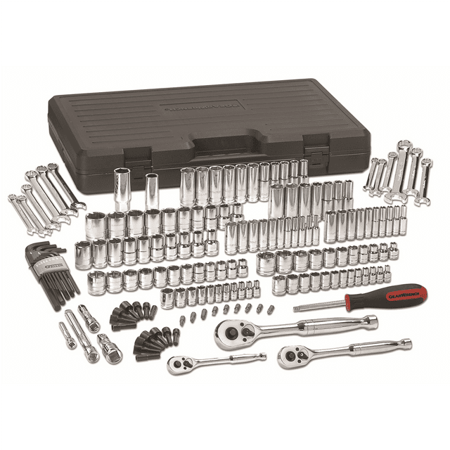 GearWrench 165 PC 1/4" 3/8" & 1/2" DR MECHANICS TOOLS SET
