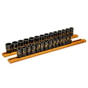 GearWrench 84784 - مجموعة مأخذ توصيل الترباس 28 قطعة