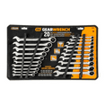 thumbnail image 1 of GearWrench 35720 20 pcs Ratcheting Wrench Set, 1 of 4