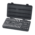 thumbnail image 1 of GearWrench 57 Piece 3/8 in Drive SAE/Metric Socket Set, 6 Point, 1 of 3