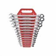 GearWrench 72-Tooth 12 Point Ratcheting Combination SAE Wrench Set, 13pcs