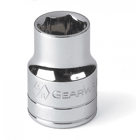 GearWrench 80129 1/4" Drive 6 And 12 Point Metric Standard Length Sockets