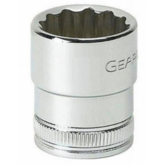 GearWrench 80200 1/4" Drive 12 Point Standard Socket, 6mm