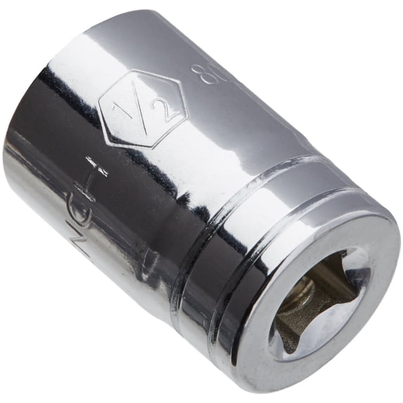 GearWrench 80218 1/4" Drive 12 Point Standard Socket, 1/2"