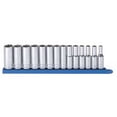 thumbnail image 1 of GearWrench 80554 14-Piece 3/8 in. Drive 6-Point Metric Deep Socket Set, 1 of 2