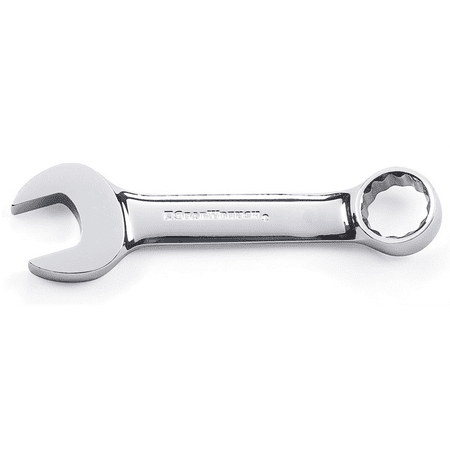 GearWrench 81641 Stubby Combination Non-ratcheting Wrench - 18mm