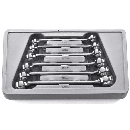 GearWrench 81906 6-Piece Metric Flare Nut Wrench Set