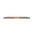 thumbnail image 1 of GearWrench 83126 - 1/4" Drive Magnetic Socket Rail with 14 Clips, 1 of 3
