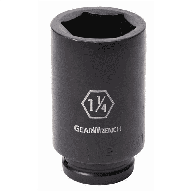 GearWrench 84871 3/4" Drive 6 Point Sae Deep Impact Sockets