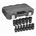 thumbnail image 1 of GearWrench 84938N 3pc 1/2" Drive 6 Point SAE Universal Impact Socket Set, 1 of 3