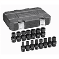thumbnail image 1 of GearWrench 84939N 15pc 1/2" Drive 6pt Metric Universal Impact Socket Set, 1 of 2