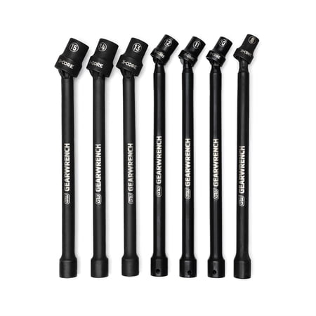 7 Pc. 3/8" Drive Pinless Univ Ext. Socket Set