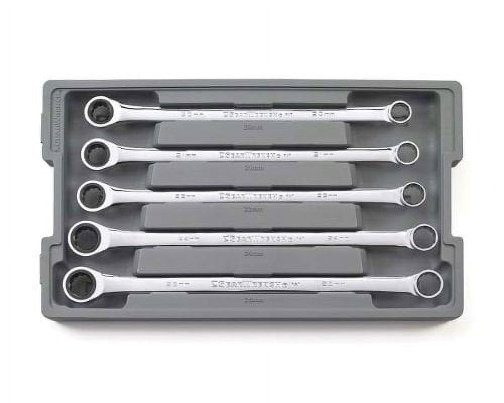 GearWrench 859875 pc. XL GearBox Double Box Ratcheting Wrench Add-On Set Metric Sansujyuku sansujyuku.com