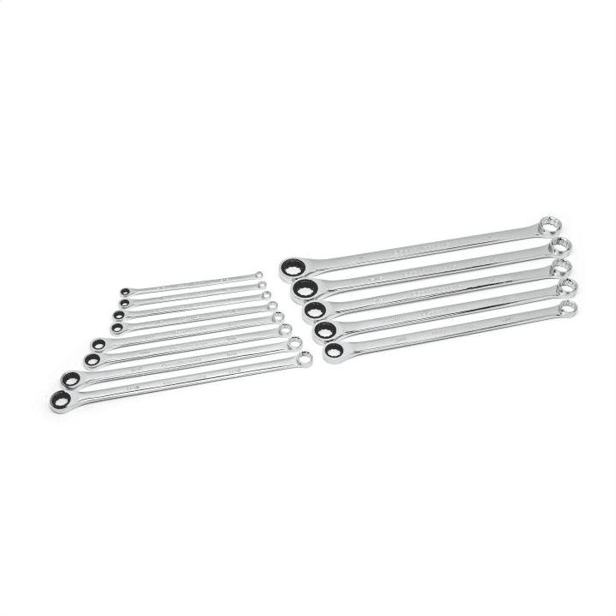 GearWrench 85999 13 Piece Gearbox Sae Double Box Ratcheting Master Wrench Set