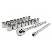 GearWrench 8802A Socket Set 1/2 in. Drive SAE/Metric 22-Piece