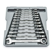 GearWrench 9412 12 Piece Metric Ratcheting Wrench Set