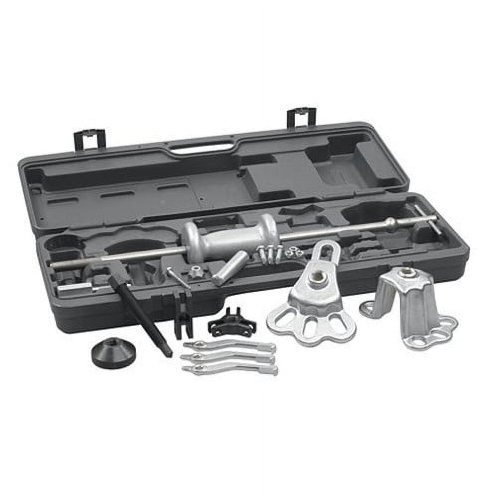 GearWrench KDT41700-KDT41560P 10 Way Slide Hammer Puller Set With Free Power Steering Pump Pulley Kit