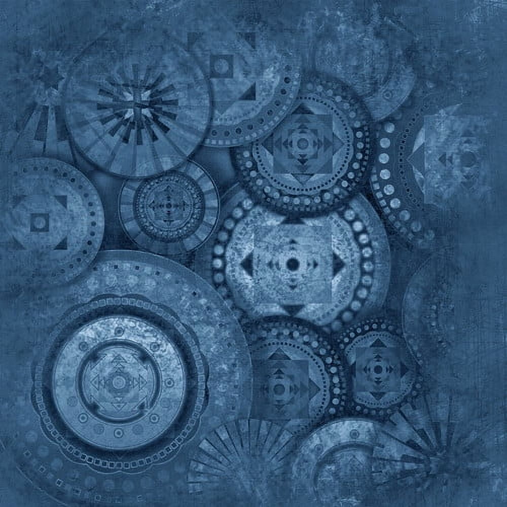 "Geared Connections" Painting Print on Wrapped Canvas