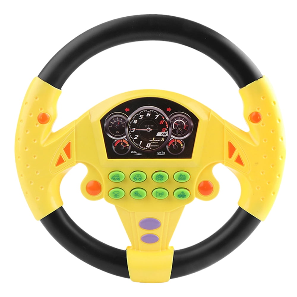 Geared to Steer Interactive Driving Wheel Portable Pretend Play Toy
