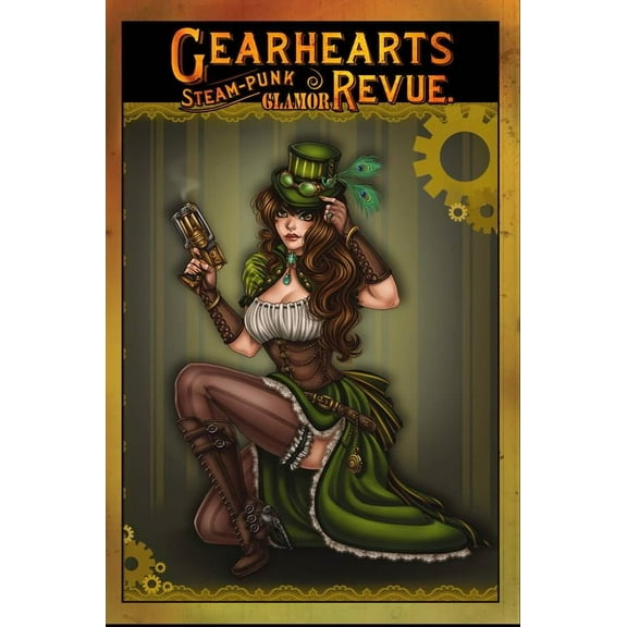Gearhearts Steampunk Glamor Revue #12 Antarctic Press Comic Book