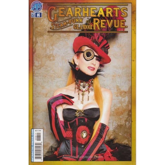 Gearhearts Steampunk Glamor Revue #6 VF ; Antarctic Comic Book