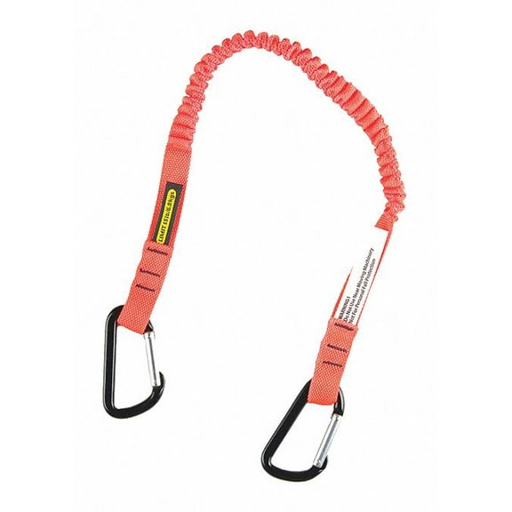 gearkeeper tool lanyard,43inl,orange,15lb,carabine tl1-3011