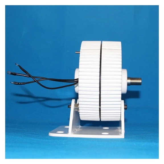 Gearless Permanent Magnet Generator Low Speed 1000W 12V 24V 48V For Water Conservancy And Wind Power Household - WITH BASE_24V_1KW WITHOUT CONTROL