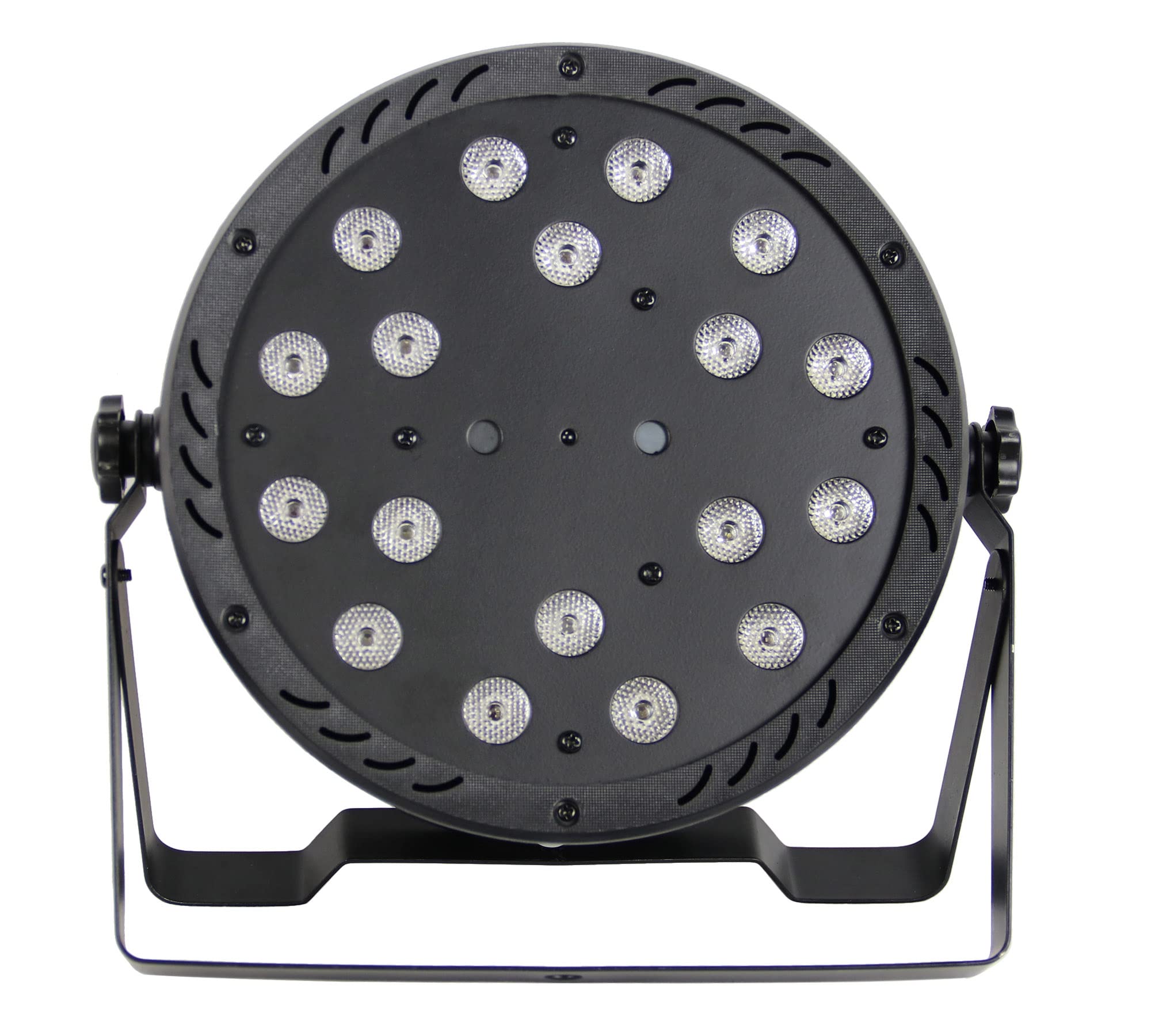 Gearlux 18PCS 1-Watt RGB LED and 8 Channel Stage Light for Halloween, Party, Wedding, Christmas and Stage Parties