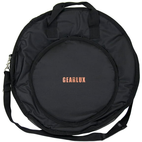 Gearlux Dual Cymbal Bag with 22 and 14 Compartments 22 and 14 Dual Cymbal Bag