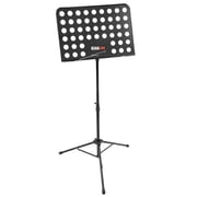 Gearlux Lightweight Vented Die-Cast Sheet Music Stand with Height Adjustment up to 71 Inches and Triple Layer Anti-Rust Coating