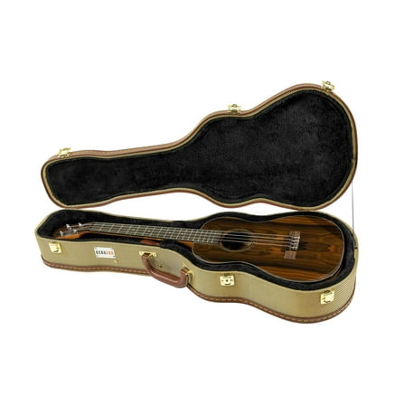 Gearlux Polyfoam Concert Ukulele Case - Tweed