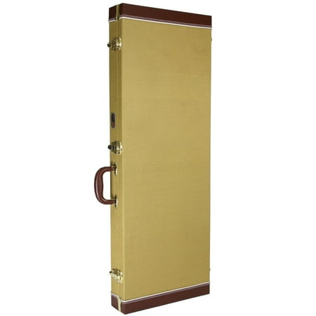 Gearlux Rectangular Electric Guitar Hard Case - Tweed