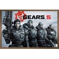 thumbnail image 1 of Gears 5 - Squad Wall Poster, 22.375" x 34", Framed, 1 of 3