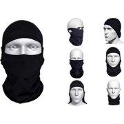 Gears Canada Black Multifunctional Balaclava Mask One Size Fits Most 300222-1