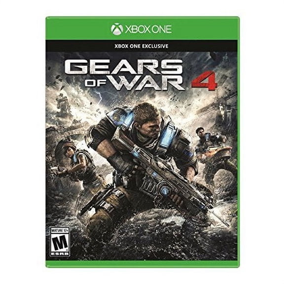 Restored Gears Of War 4 For Shooter, Physical Format/Xbox One, Parental Controls, 2 Offline Players
