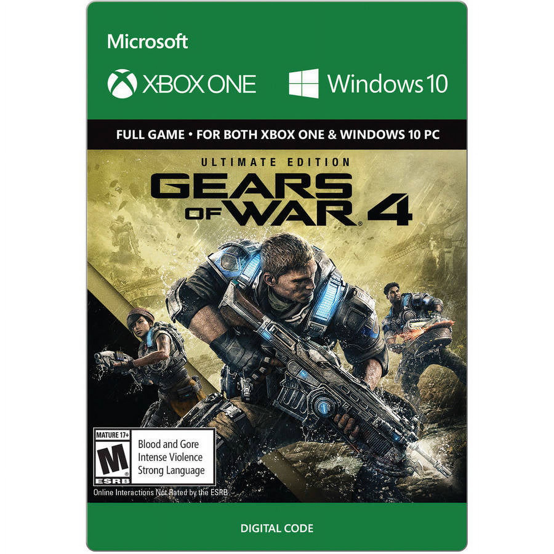 Gears Of War 4 Ultimate Edition - Xbox One [Digital