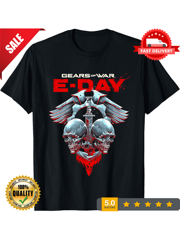 Gears Of War Brotherhood E-day T-shirt, LIMITED EDITION-TH70053