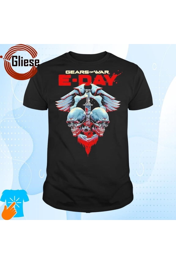 Gears Of War Brotherhood E-day T-shirt